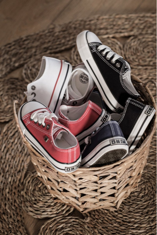 lässige Schuhe Kindisch Big Star FF374206 schZuarze Farbe