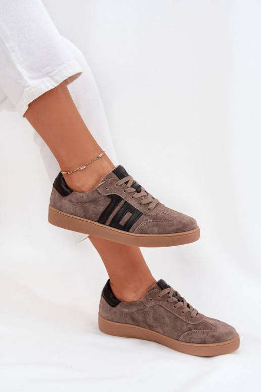 aus INildleder Sneakers Stilvollllschuhe Feminin Vinceza 79557 Beige aus INildleder Sneakers Stilvollllschuhe Feminin Vinceza 79557 Beige