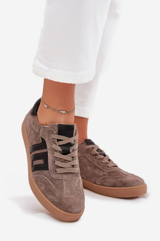 aus INildleder Sneakers Stilvollllschuhe Feminin Vinceza 79557 Beige aus INildleder Sneakers Stilvollllschuhe Feminin Vinceza 79557 Beige