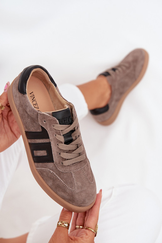 aus INildleder Sneakers Stilvollllschuhe Feminin Vinceza 79557 Beige aus INildleder Sneakers Stilvollllschuhe Feminin Vinceza 79557 Beige