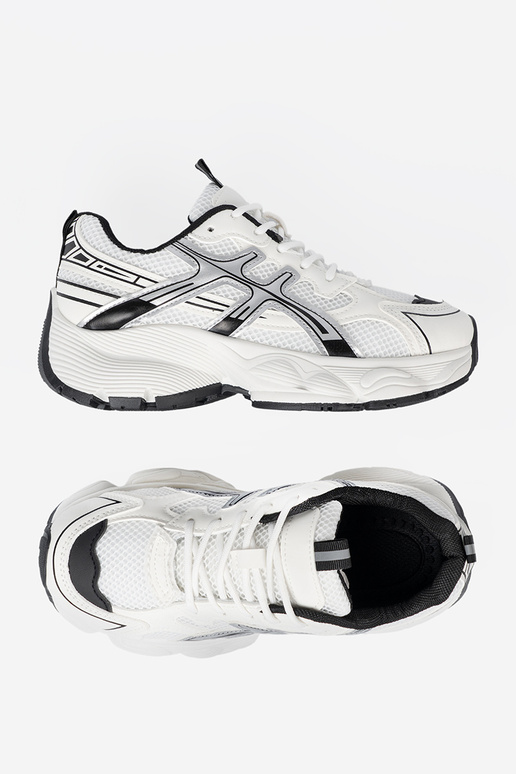 INeiß-schZuarze Farbe komfortabel Sneakers Stilvollllschuhe mit Netz