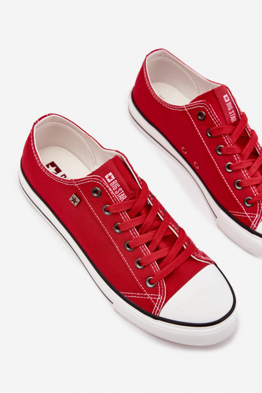 Freizeitschuhe für Herren Niedrig  Big Star DD174502 rote Farbe