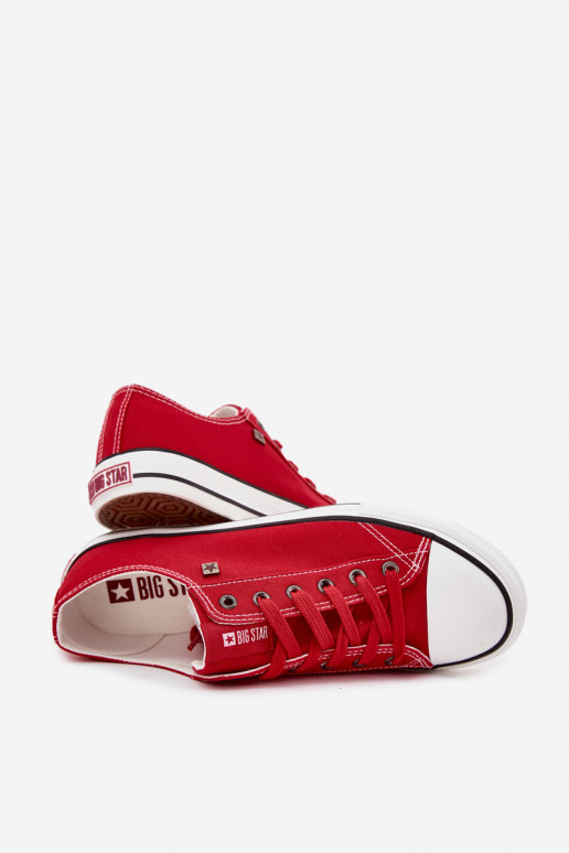 Freizeitschuhe für Herren Niedrig  Big Star DD174502 rote Farbe