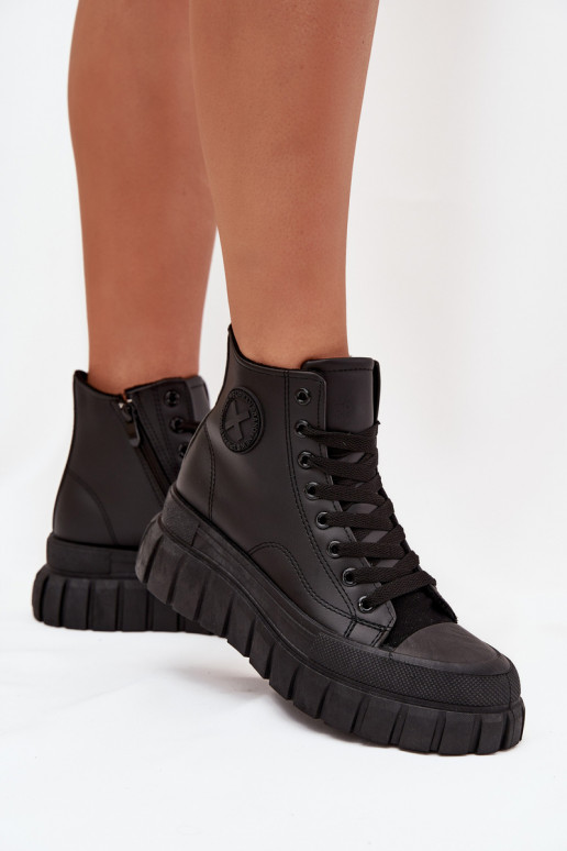 sich Zuarm laufen Freizeitschuhe mit Sohle Feminin mit einer Plattform Sperren schZuarze Farbe Sarira sich Zuarm laufen Freizeitschuhe mit Sohle Feminin mit einer Plattform Sperren schZuarze Farbe Sarira