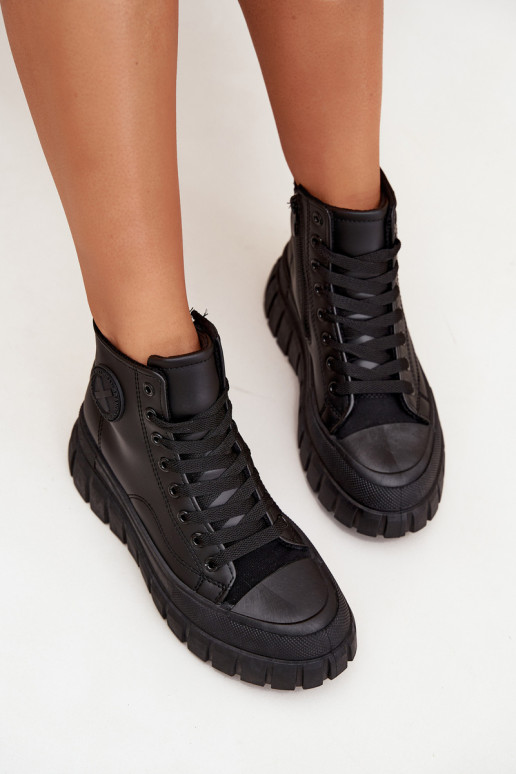 sich Zuarm laufen Freizeitschuhe mit Sohle Feminin mit einer Plattform Sperren schZuarze Farbe Sarira sich Zuarm laufen Freizeitschuhe mit Sohle Feminin mit einer Plattform Sperren schZuarze Farbe Sarira