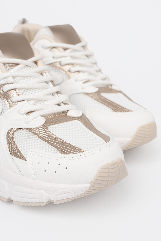 Zueiße Farbe Sneakers Stilvollllschuhe z Beige-goldenmi ZustaZukami