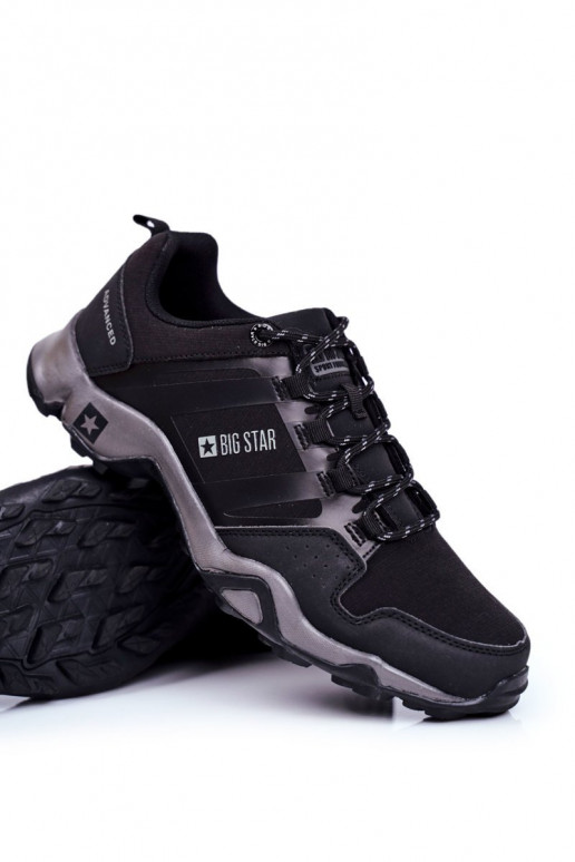 INanderstiefel für Herren Big Star Outdoor schZuarze Farbe GG174269 INanderstiefel für Herren Big Star Outdoor schZuarze Farbe GG174269