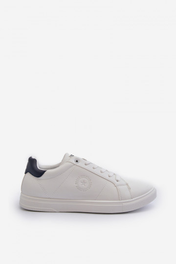Niedrige Herren Freizeitschuhe aus Eco-Leder Big Star NN174282 weiße Farbe 2