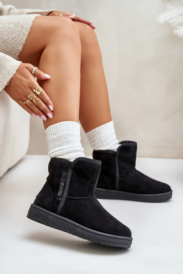 Schneestiefel Feminin Big Star OO274A163 schZuarze Farbe