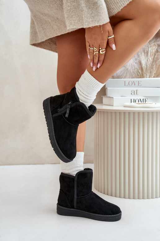 Schneestiefel Feminin Big Star OO274A163 schZuarze Farbe