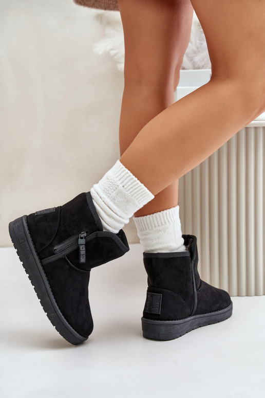 Schneestiefel Feminin Big Star OO274A163 schZuarze Farbe