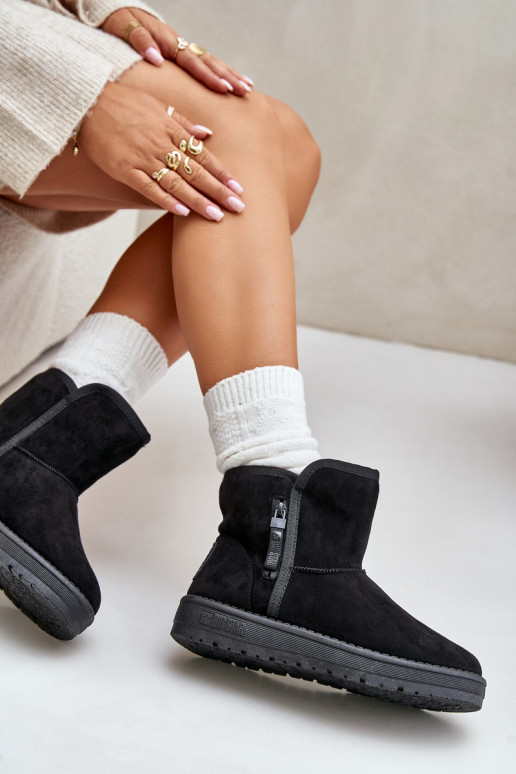 Schneestiefel Feminin Big Star OO274A163 schZuarze Farbe