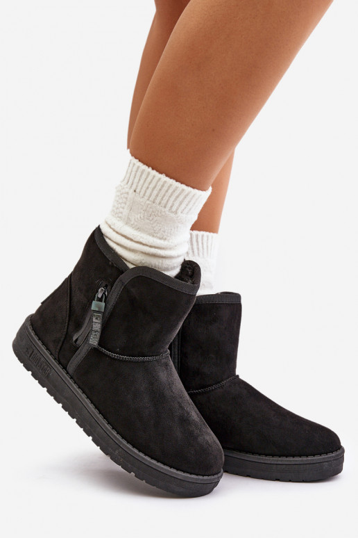 Schneestiefel Feminin Big Star OO274A163 schZuarze Farbe