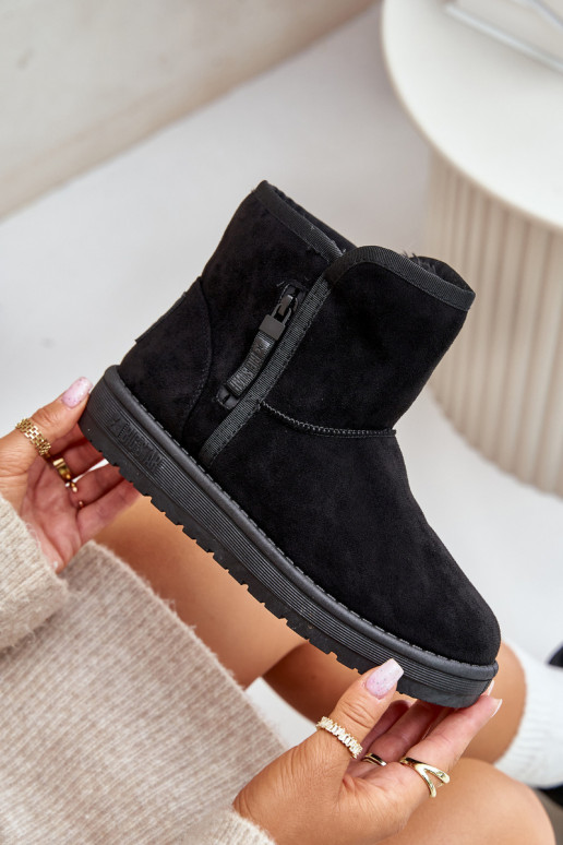 Schneestiefel Feminin Big Star OO274A163 schZuarze Farbe