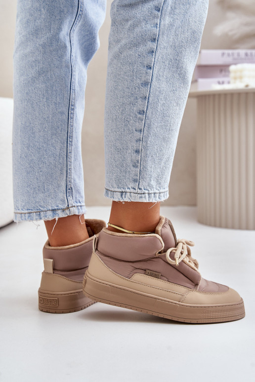 Schneestiefel Feminin Big Star OO274A532 Beige Schneestiefel Feminin Big Star OO274A532 Beige