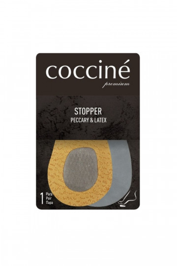 Coccine STOPPER PECCARY&LATEX Leder Fußstopper auf Latexpflaster