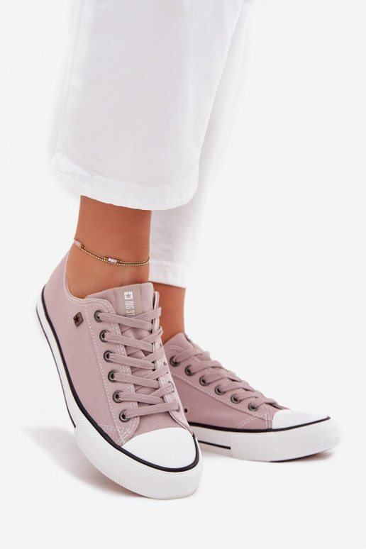 Freizeitschuhe Niedrig Big Star DD274A233 graue Farbe