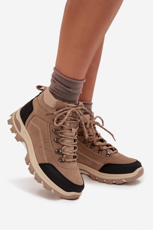 INanderstiefel Feminin Big Star SS274095 Beige