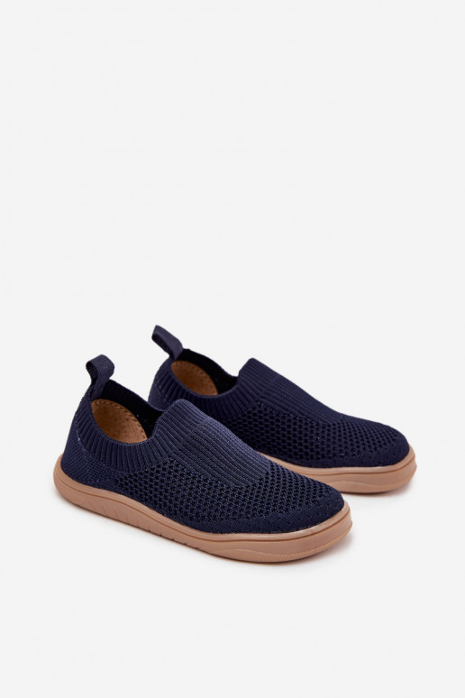 Slip-On-Hausschuhe Barefoot Kindisch Milami Dunkelblau Es mussriselle