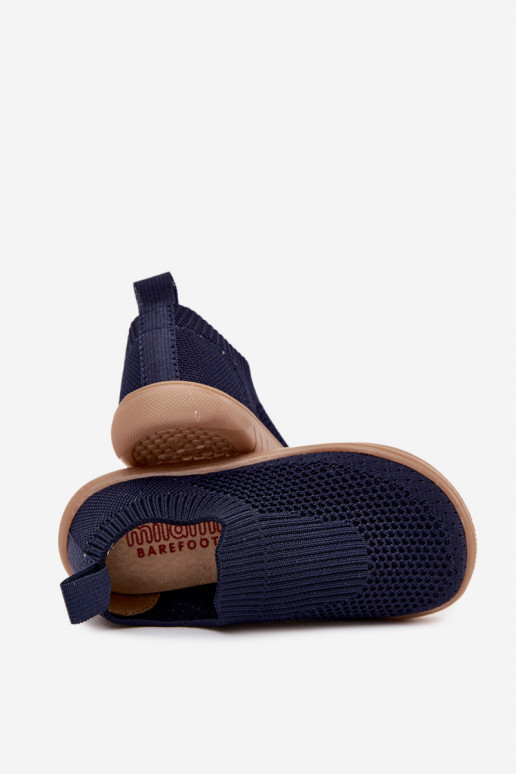 Slip-On-Hausschuhe Barefoot Kindisch Milami Dunkelblau Es mussriselle