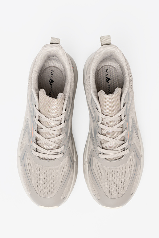 Komfortabel Sportschuhe graue Farbe z siateczkoZuą strukturą McArthur