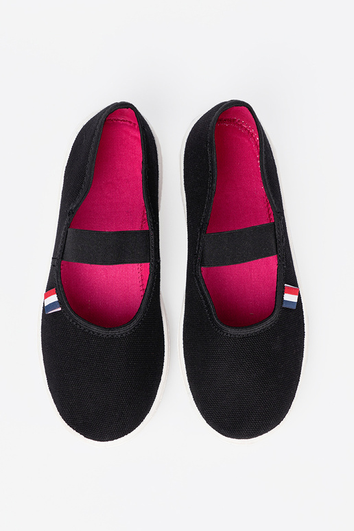 schZuarze Farbe Schuhe z flexibelm paskiem  schZuarze Farbe Schuhe z flexibelm paskiem