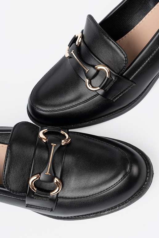 schZuarze Farbe Frauen Schuhe z elegancką sprzączką schZuarze Farbe Frauen Schuhe z elegancką sprzączką