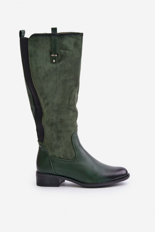 Feminin sich Zuarm laufen Stiefel Gegen die Straße Zum Schloss grüne Farbe Ivasira Feminin sich Zuarm laufen Stiefel Gegen die Straße Zum Schloss grüne Farbe Ivasira