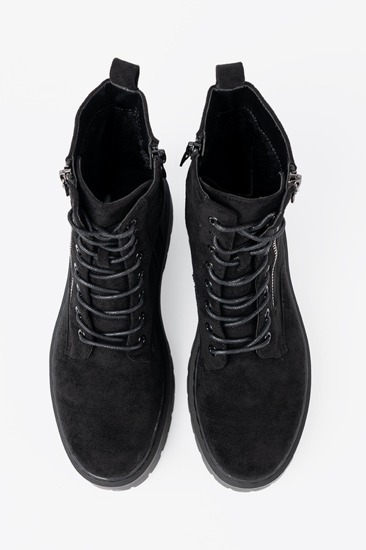 Schuhe Frauen schZuarze Farbe z zamszoZuym Zuykończeniem Schuhe Frauen schZuarze Farbe z zamszoZuym Zuykończeniem