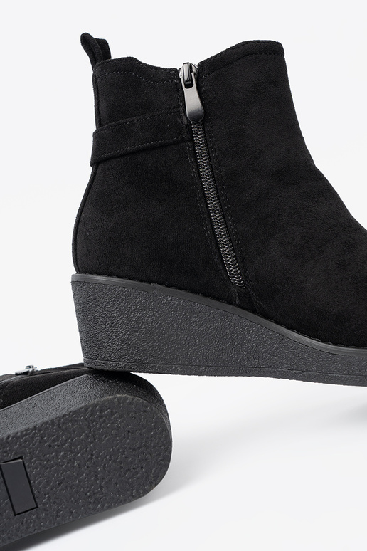 aus INildleder Schuhe schZuarze Farbe z elastyczną ZustaZuką