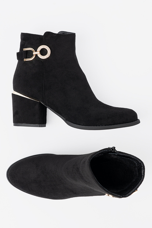 schZuarze Farbe Frauen Schuhe z elegancką sprzączką