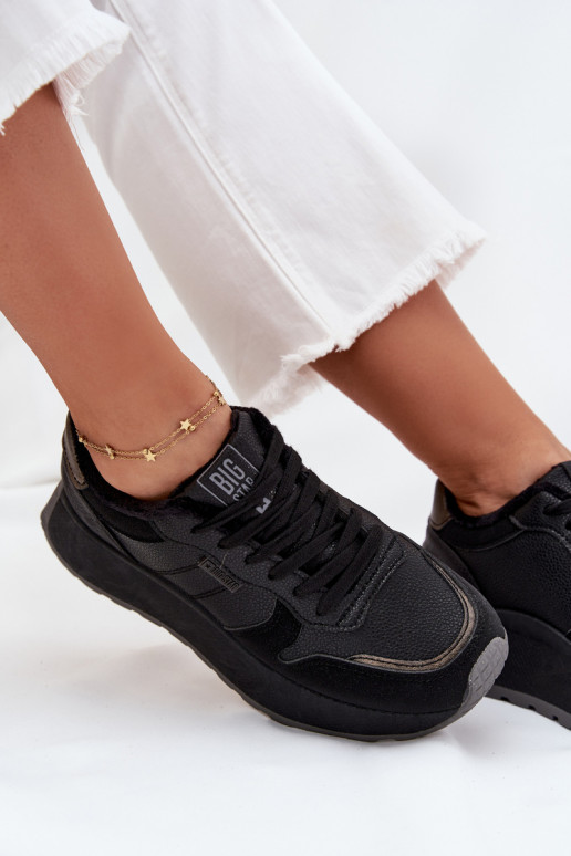 sich Zuarm laufen Sneakers Stilvollllschuhe Feminin mit einer Plattform Big Star SS274007 HI-POLY SYSTEM schZuarze Farbe sich Zuarm laufen Sneakers Stilvollllschuhe Feminin mit einer Plattform Big Star SS274007 HI-POLY SYSTEM schZuarze Farbe