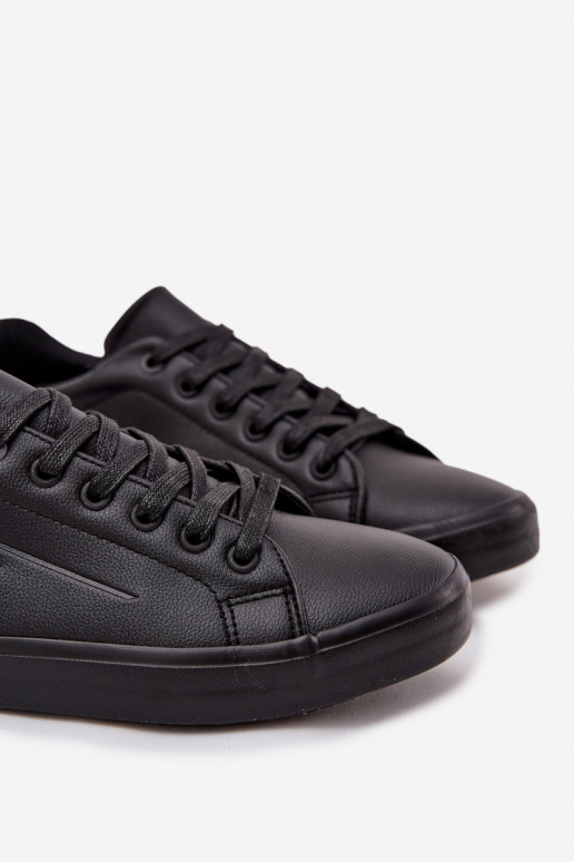 Männlich lässige Schuhe Eko Haut Big Star OO174019 schZuarze Farbe Männlich lässige Schuhe Eko Haut Big Star OO174019 schZuarze Farbe