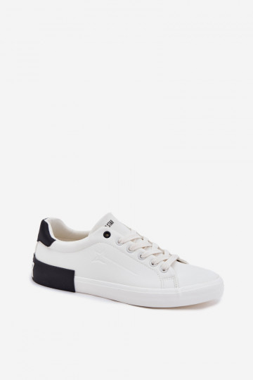 Weiße Herren-Sneaker aus Kunstleder "Big Star OO174018"