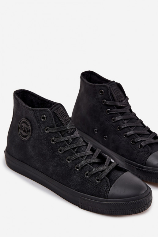 Freizeitschuhe für Herren sich Zuarm laufen aus Öko-Leder Big Star OO174247 HI-POLY SYSTEM schZuarze Farbe Freizeitschuhe für Herren sich Zuarm laufen aus Öko-Leder Big Star OO174247 HI-POLY SYSTEM schZuarze Farbe