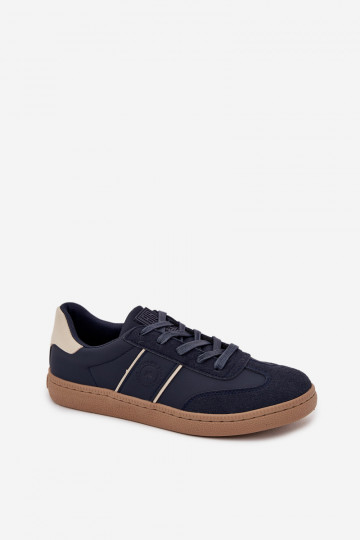 Dunkelblaue Herren-Trekkingschuhe "Big Star SS174079"