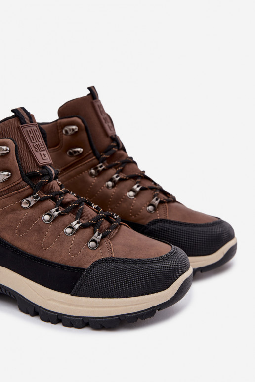 INanderstiefel Männlich Big Star SS174049 braune Farbe INanderstiefel Männlich Big Star SS174049 braune Farbe