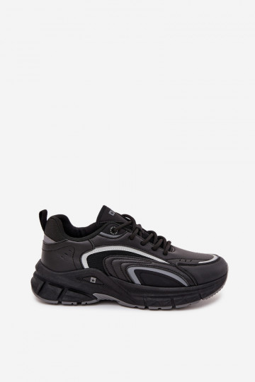 Schwarze Herren-Sportschuhe "Big Star SS174285" 2