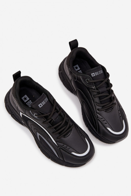 Turnschuhe Sneakers Stilvollllschuhe Männlich Big Star SS174285 schZuarze Farbe Turnschuhe Sneakers Stilvollllschuhe Männlich Big Star SS174285 schZuarze Farbe