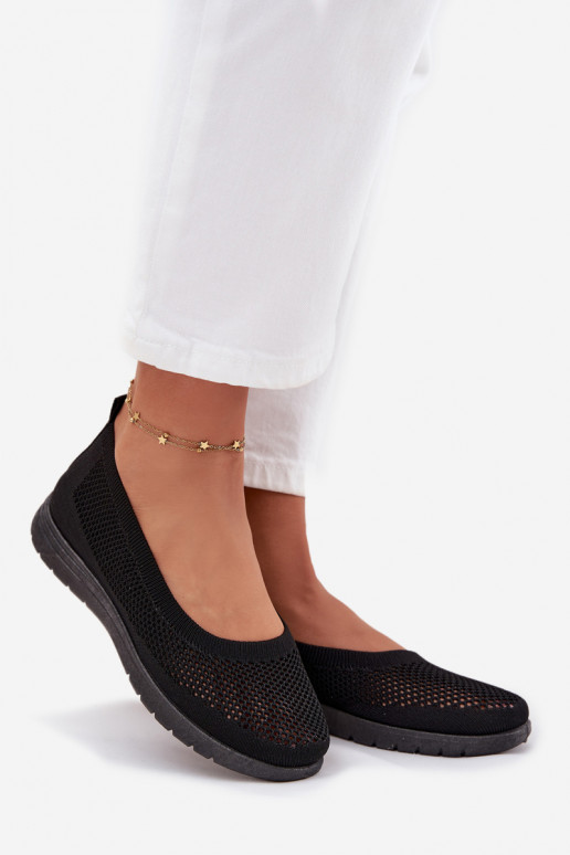 Netz Ballerinas Feminin IN SportoZuym Stylu schZuarze Farbe Virella