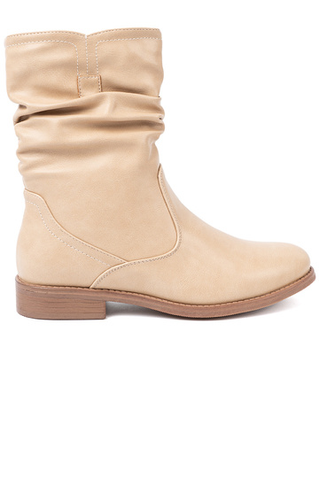 KomfortoZue Schuhe Beige z marszczeniami 2