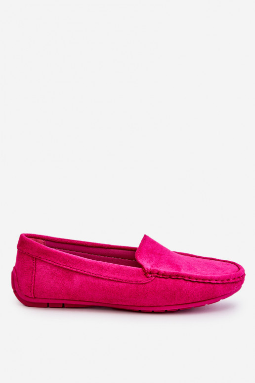INildledermokassins Feminin pinke Farbe Morreno