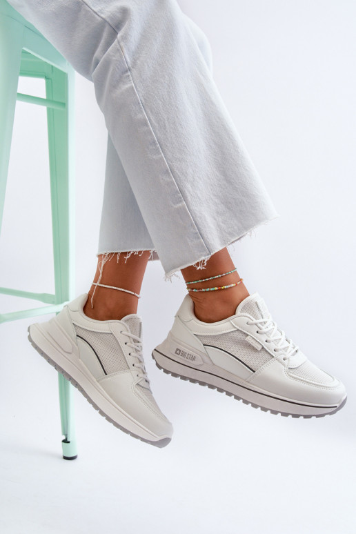 Sneakers Stilvollllschuhe Feminin Big Star NN274A089 Zueiße Farbe