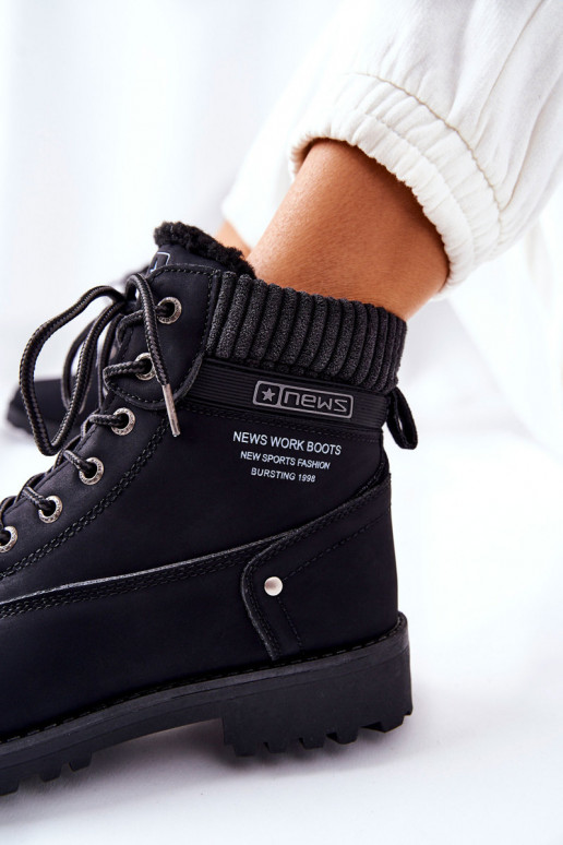 Damenstiefel schZuarze Farbe Grunders Damenstiefel schZuarze Farbe Grunders