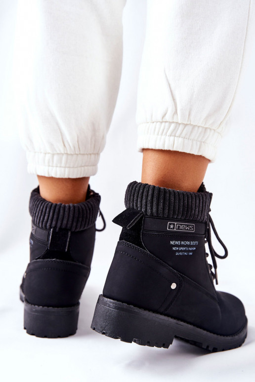 Damenstiefel schZuarze Farbe Grunders Damenstiefel schZuarze Farbe Grunders