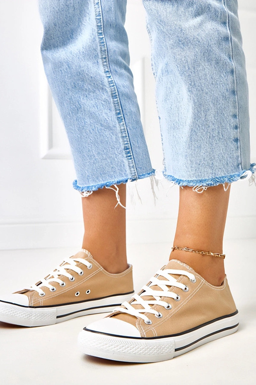 Braune klassische Damen-Sneaker Zurhat