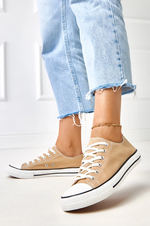 Braune klassische Damen-Sneaker Zurhat