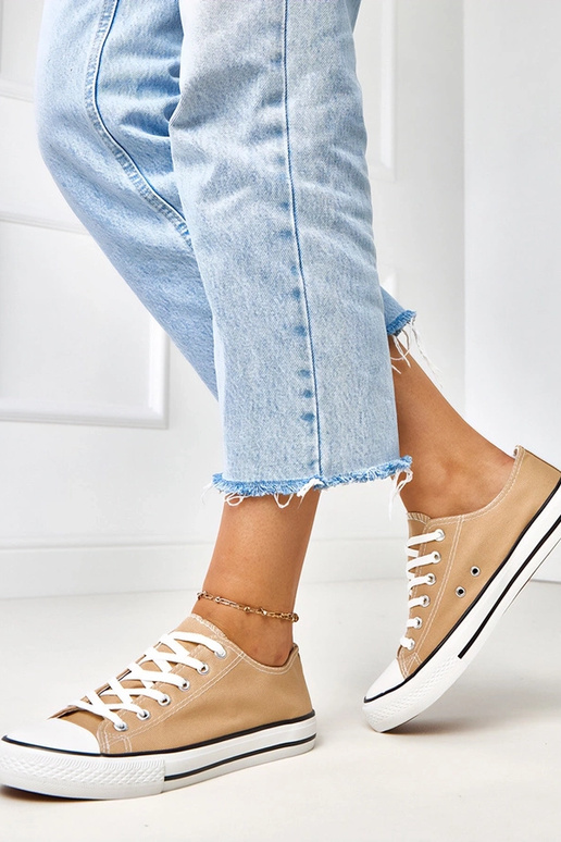 Braune klassische Damen-Sneaker Zurhat