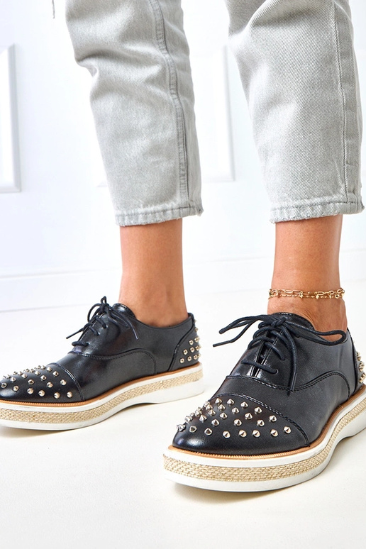 Schwarze Damen-Stiefeletten mit... Schwarze Damen-Stiefeletten mit...