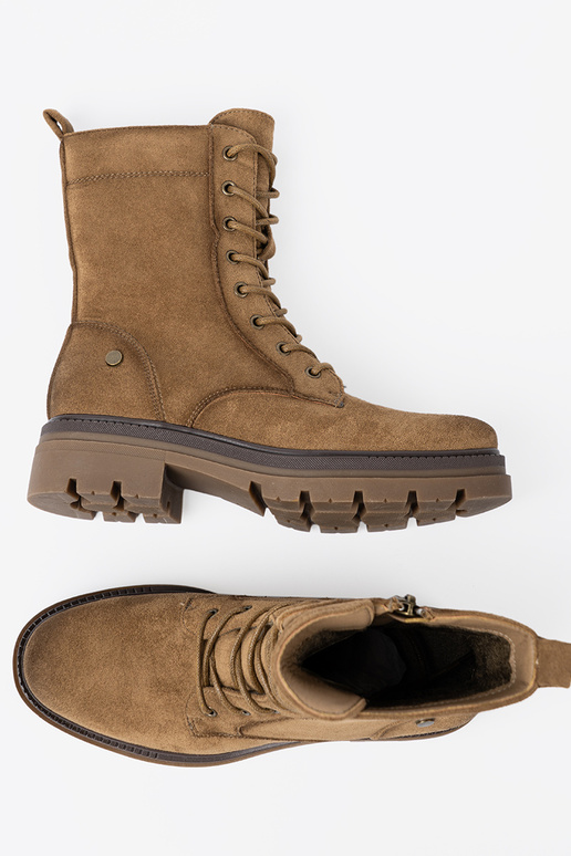 Klassisches Stilvollll aus INildleder hohe Reitstiefel Zu odcieniu brązu